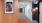 a hallway with a painting on the wall