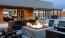 outside firepit and seating area with nearness to building