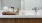bath counter with room for decor